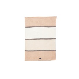 LEXINGTON Organic Cotton Waffle Kitchen Towel, Beige/White, 50 x 70 cm