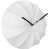 Antoine Peters Wall Clock Stretch Lycra White Diameter 40 cm