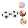 Gatuida 2pcs Portable Football Shape Bathing Natural Bath Salt for