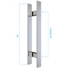 BARNSMITH 36" Barn Door Push Pull Handle,Heavy Duty Grade-304 Stainless