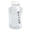 1500ml Large Capacity Sports Water Bottle Portable Scale Marking Poping