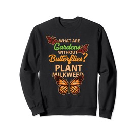 Butterfly Flower Garden Cute Butterflies Gardening Grandma Sweatshirt