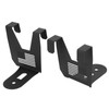 2pcs Cooler Mounting Brackets Black Iron Replacement for Polaris RZR