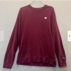 Champion CHAMION MEN'S CREWNECK PULLOVER SWEATER (RED SMALL)NWT