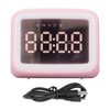 Alarm Clock Radio TF Card Music Player LED Night Light