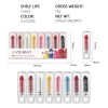 Jy Lote De 8 Pintalabios Mate Resistente Al Agua For