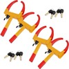 VaygWay Tire Clamp Universal Wheel Lock- Heavy Duty Security Metal