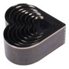 8pcs Leather Die Cutter Hollow Punching Tool High Carbon Steel