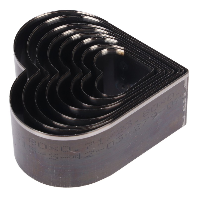 8pcs Leather Die Cutter Hollow Punching Tool High Carbon Steel
