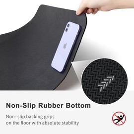 Stiio - Alfombrillas de baño de 17 x 29.5 pulgadas, súper absorbentes, de secado rápido, de goma, antideslizantes, delgadas, para debajo de la puerta, tapete de ducha lavable fácil de limpiar, para