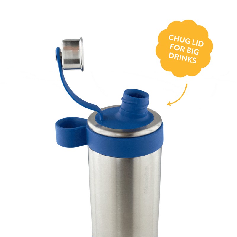 Planetbox Insulated Glacier CHUG Water Bottle 295ml, Apple