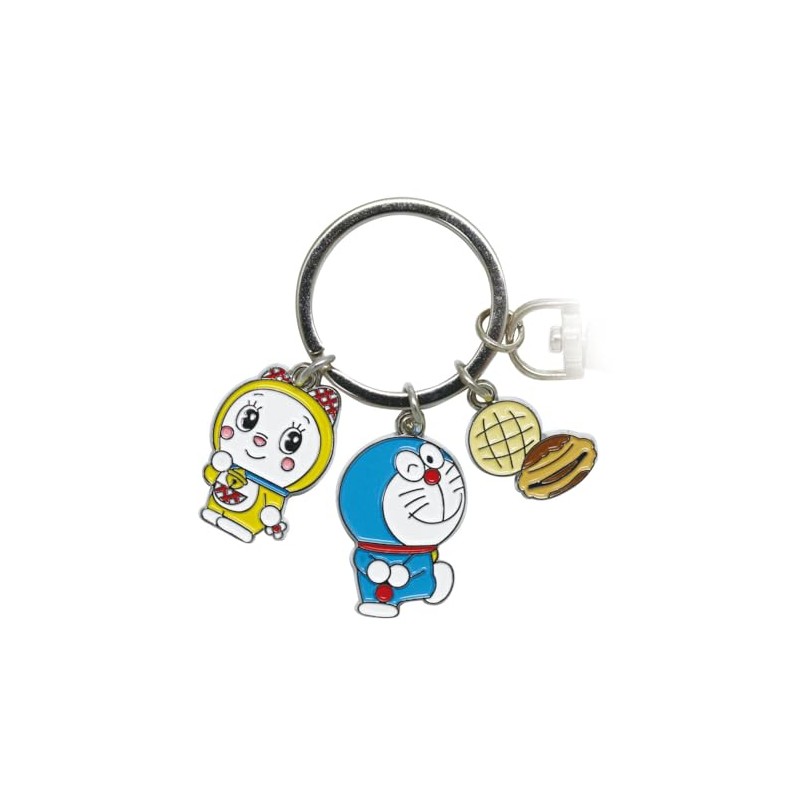 Doraemon 3 Row Key Ring (Doraemon & Dorami-chan)