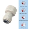 Aczyqws 2 Internally Threaded BSP to 10mm Push Pipe Connector