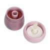 2pcs Matte Lip Gloss Hydrating Water Gloss Mushroom Shape Long