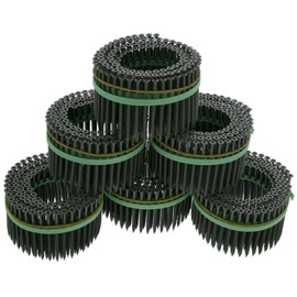 MURO Green Epoxy Shield Guard #8 x 3" Square Flathead Exterior Wood Deck Screws for Speed Driver