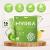 Hydra Powders NAD+ Nutrients Electrolyte Powder Packets, Anti Aging Daily