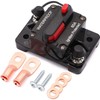 Greluma 1 Piece 60A Manual Reset Circuit Breaker for Car,