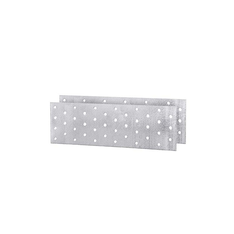 (Pack of 2) Steel Flat Connector Plate 80 x 240