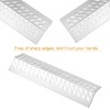 Zemibi Stainless Steel Flame Tamers, 4 PC Grill Heat Plate