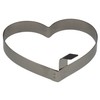Lares Heart Shaped Food Mould/Baking Frame/Dessert Mould Made of Stainless