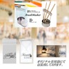 S.fields.inc Brush Washing Bucket, Compact, Oil Painting, Watercolor Painting, Stainless