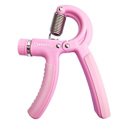 Strengthener Hand Grip Pink Kid Boys Girls Teenager Strength Trainer Forearm Finger Wrist Gripper Exerciser 5-30kg Adjustable Stretcher Squeezer Workout