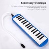 32 Keys Mouth Melodica with Mouthpiece and Blowpipe Keyboard Organ
