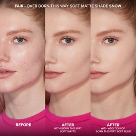 Too Faced Too Faced Born This Way Soft Blur Flexible Finish Setting Powder | Lightweight, Vegan + Cruelty Free, 0.17 Ounce, Snow