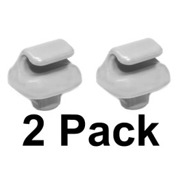 Aftermarket Replacement for Honda Gray NH220L Sunvisor Clip Hook for 1998-2007 Accord 1996-2004 Civic 2007-2011 CR-V 1999-2010 Odyssey 2006-2011 Ridgeline Sun Visor Shade 888217-S01-A01ZA (2)