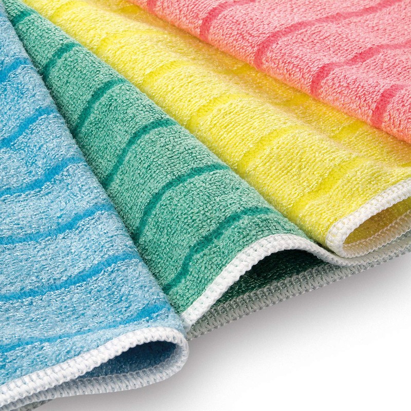 Polyclean Microstripe Universal microfibre cloth.