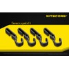 Nitecore NHC10 Helmet Clip 4 Pieces