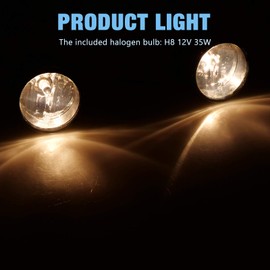 AUTOWIKI Fog Lights Fit for 2009-2014 Nissan Cube/Murano, 2011-2013 Rogue, 2011-2014 Juke/Quest, 2006-2015 Infiniti FX35/FX37/QX70 2PCS With Smoke Lens