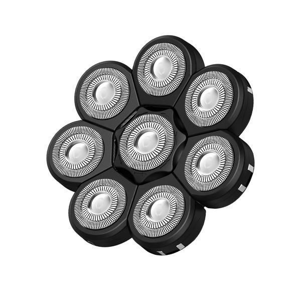 Mr.wintek Head Shaver Replacement Heads for Electric Bald Shaver for