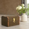 10PCS Brass Solid Padlock Hasp, Gold Metal Latch with Screws,