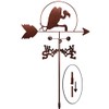 SWEN Products Buzzard Vulture Weathervane (Garden Stake Included)