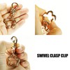 10 Packs Flower Shape Swivel Buckles Lobster Clasps Quick Release