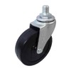 Uei Caster: L Series LT Type Flexible Caster Rubber Car Wheel Diameter 2.6 in (65 mm) Screw Size M12 x 14 Pitch: 0.5 in (1.25 mm) Manufacturer Model: LT-65RH, M12 x 14