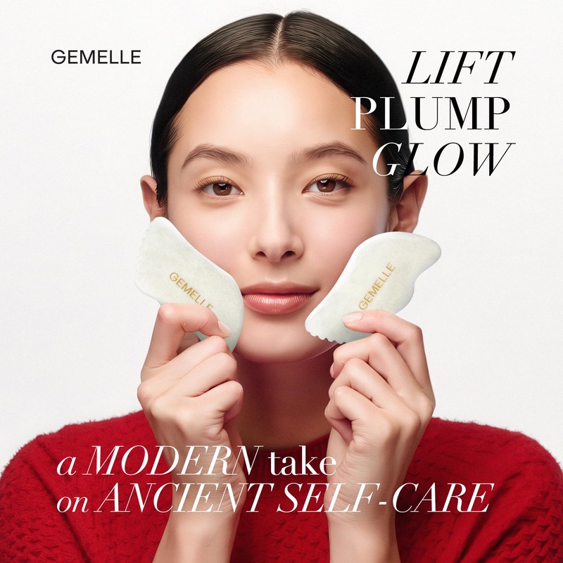 GEMELLE Lymphatic Gua Sha Facial Tools | 10x Award Winner
