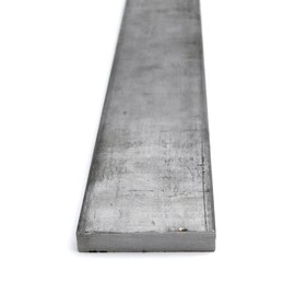 316 Stainless Steel Rectangular Bar, Unpolished (Mill) Finish, Annealed, ASTM A276, 3/8" Thickness, 2" Width, 12" Length, OnlineMetals