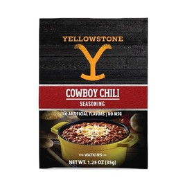 Yellowstone Cowboy Chili Seasoning, 1.25 Ounce (Pack of 12)