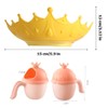 Heatunk Adjustable Baby Shower Cap Shield and Crown Shampoo Cup