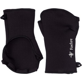 Foxfire 5020805 Fishing Chloroprene Hand Warmer Glove Black M, Black