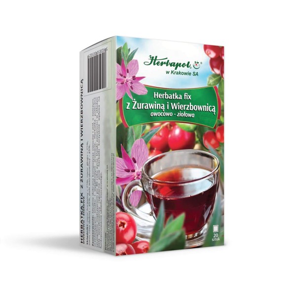 Herbapol w Krakowie Tea Fix with Cranberries and Willowherb, 20