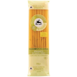 ALCE NERO Organic Gluten Free Spaghetti 8.8 oz (250 g) (Organic, Made in Italy, No Wheat)