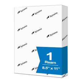 Relay MP, Multipurpose Copy Paper, 20lb, 8.5 x 11, 92 Bright - 1 Ream / 500 Sheets (013080R),White