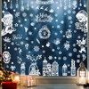 GeeRic Christmas Window Clings, Double Sided Christmas Window Clings Christmas