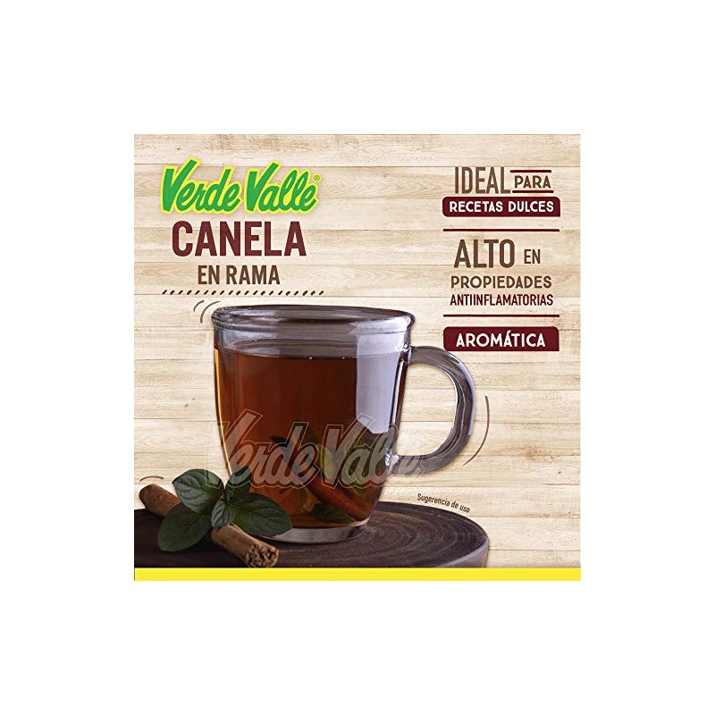 Verde Valle Canela En Rama - 30 g