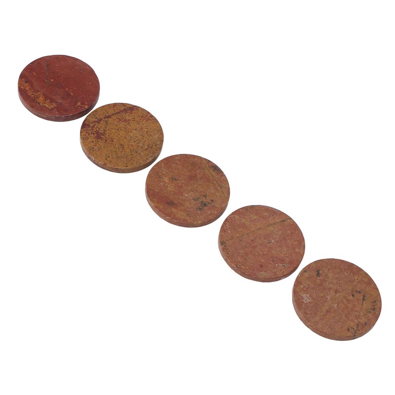 5Pcs 50mm Bian Stone Scraping Board Bian Stone Back Massage