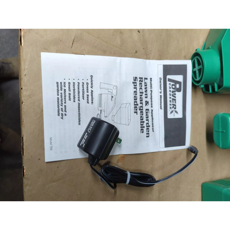 Power Gardener Lawn & Garden Rechargeable Seed Spreader #30701 Power