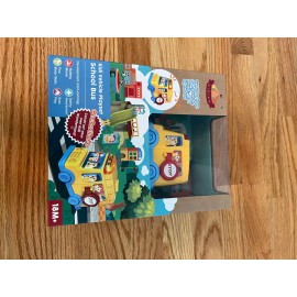 Kidian Children Play set School Bus Toy Early  Fun Learning Motor Skills